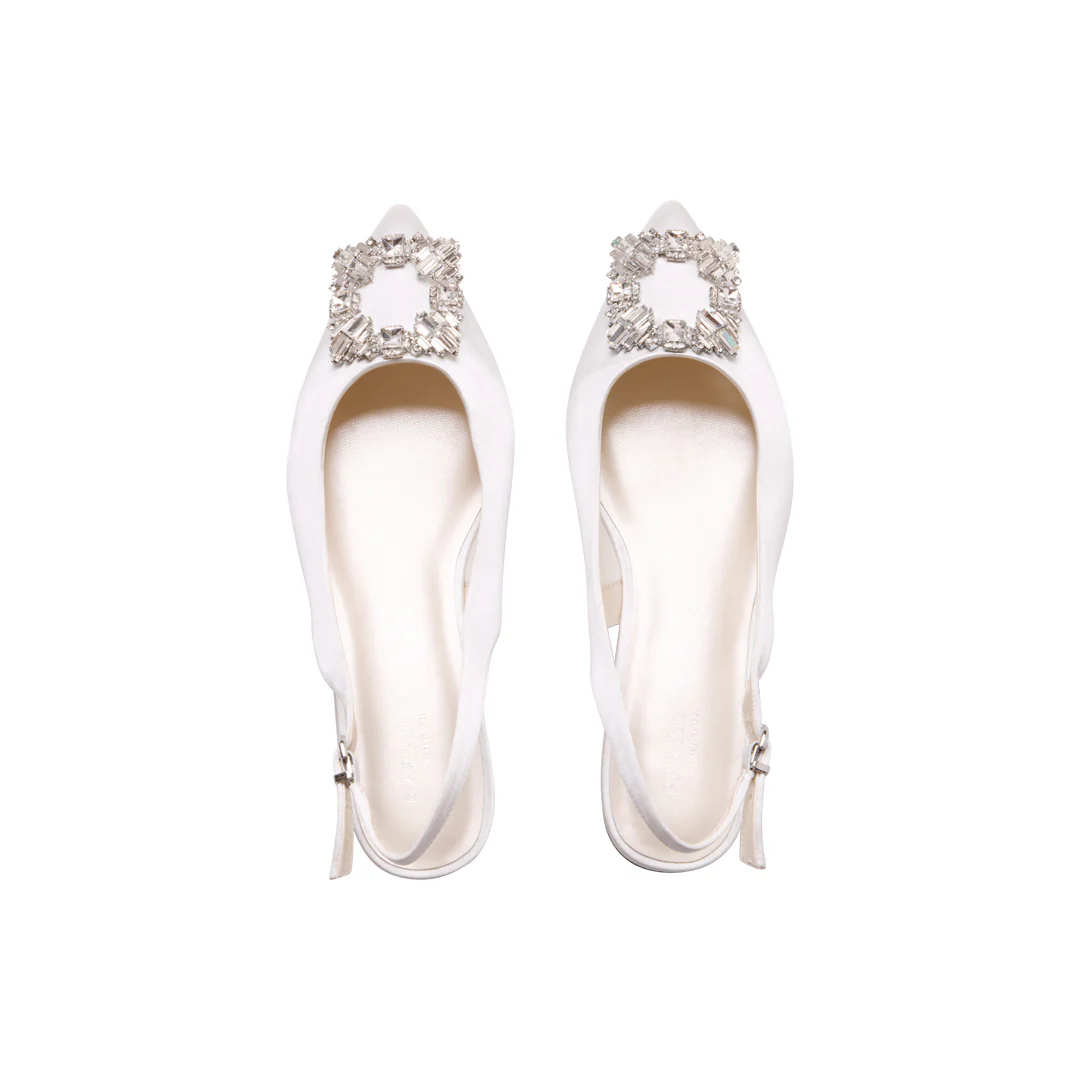 Bejeweled Wide Fit Wedding Shoes - Image 4