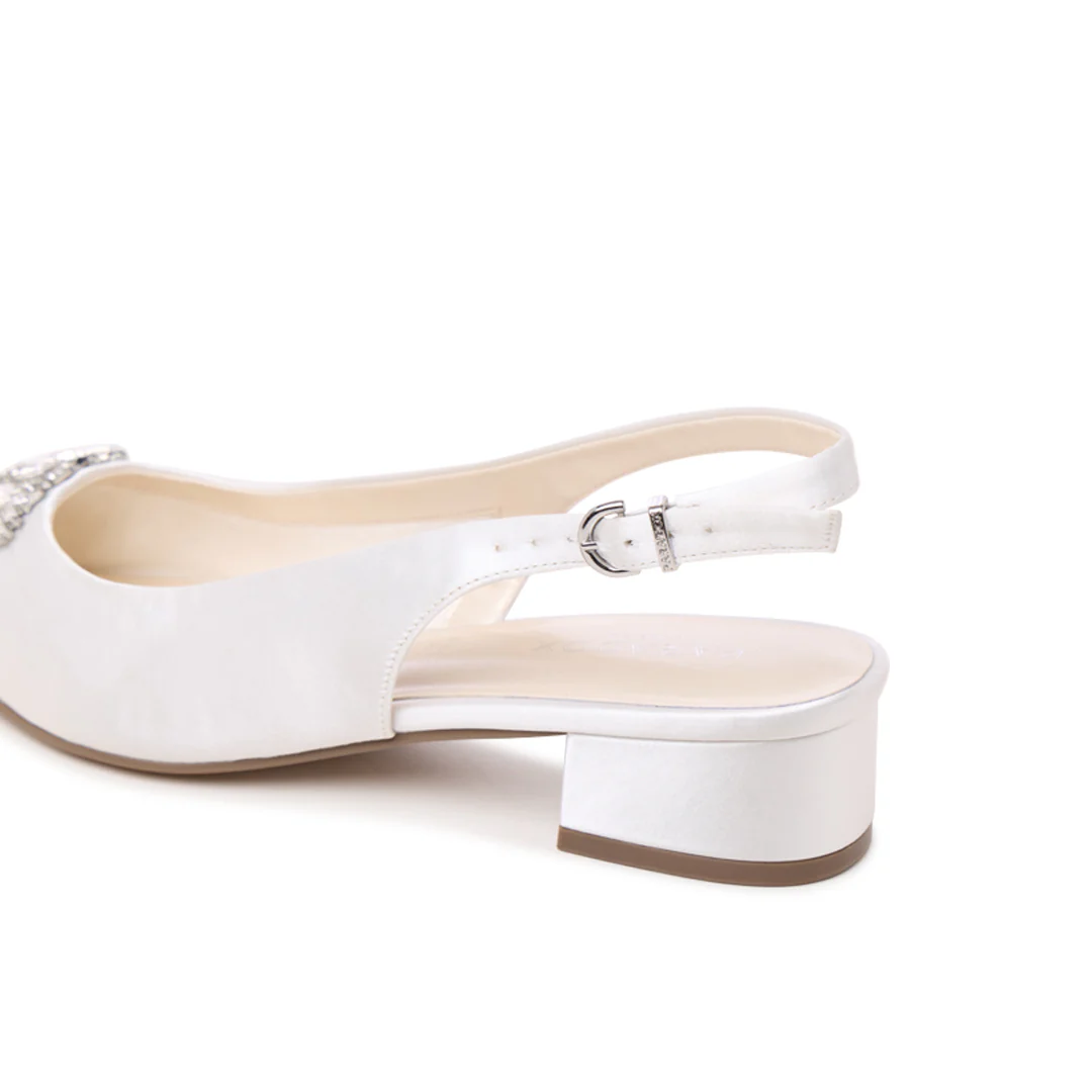 Bejeweled Wide Fit Wedding Shoes - Image 8