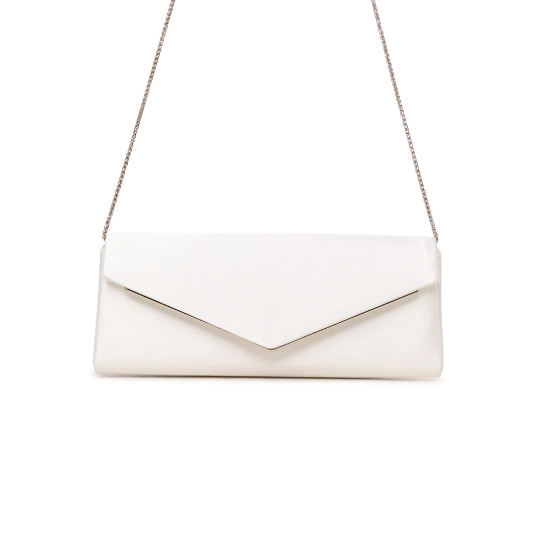 Devon Satin Clutch Bag - Image 3