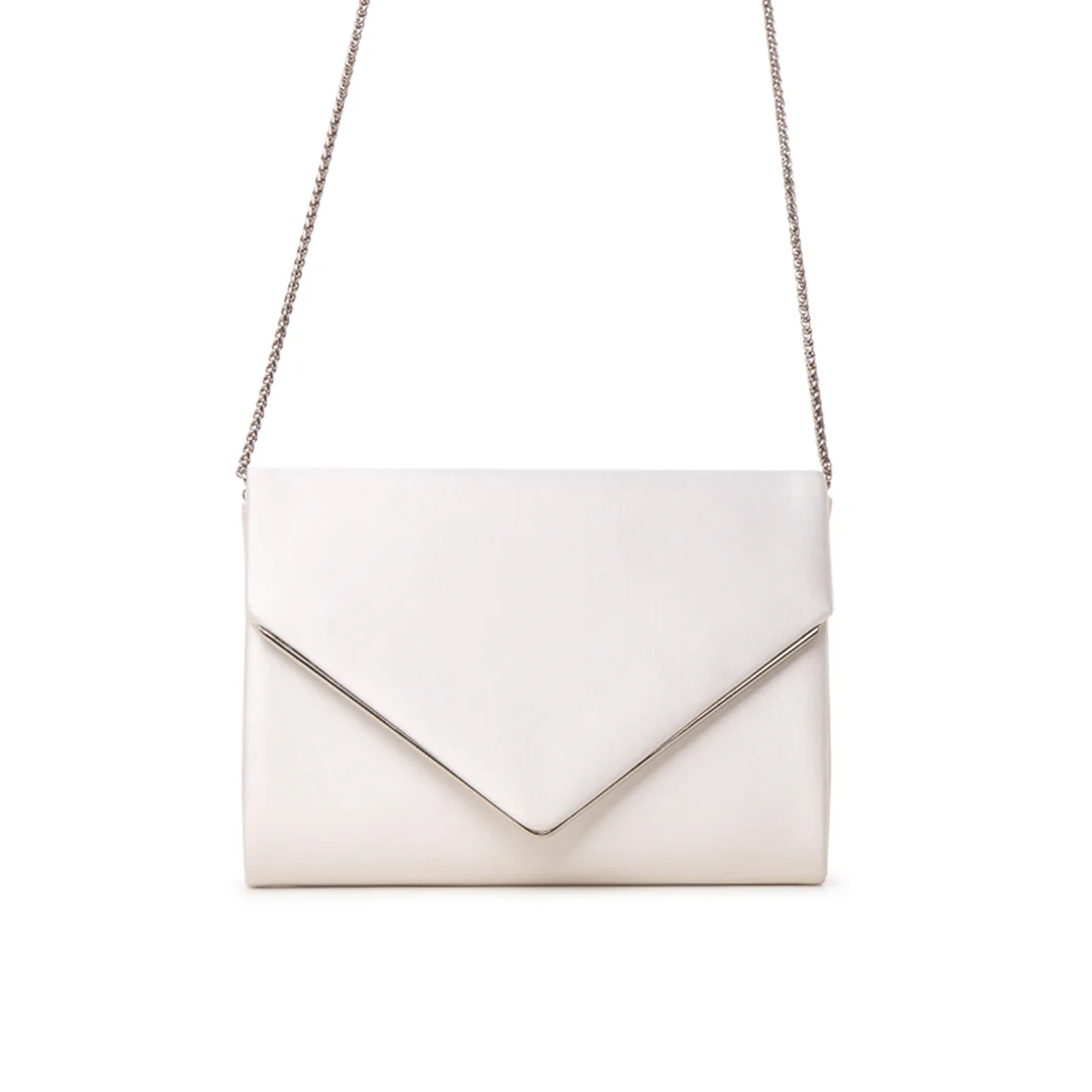 Dorothea Satin Clutch Bag - Image 3