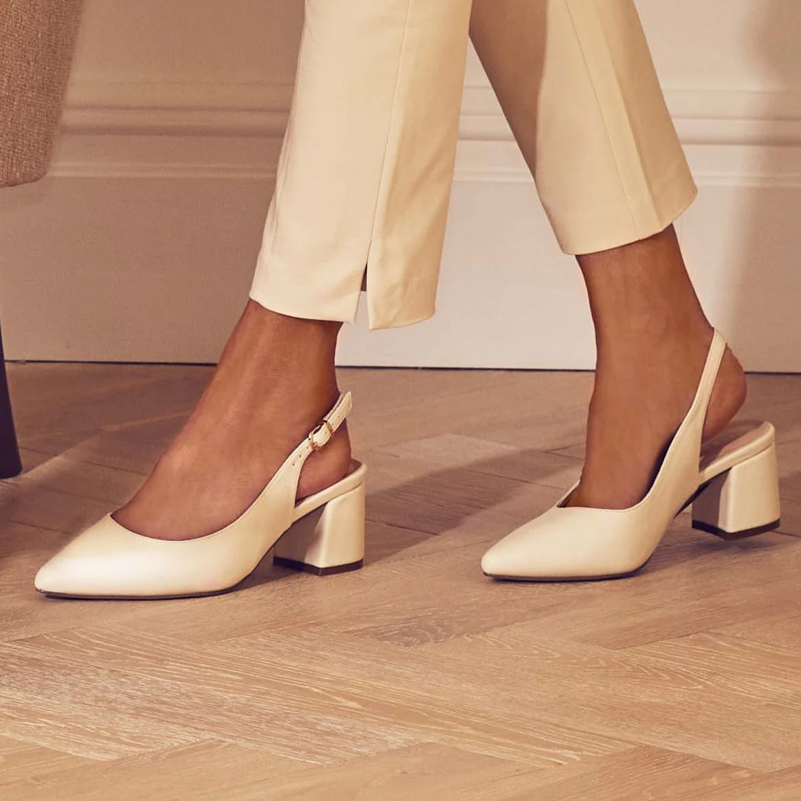 Flynn Wide Fit Heels - Image 8