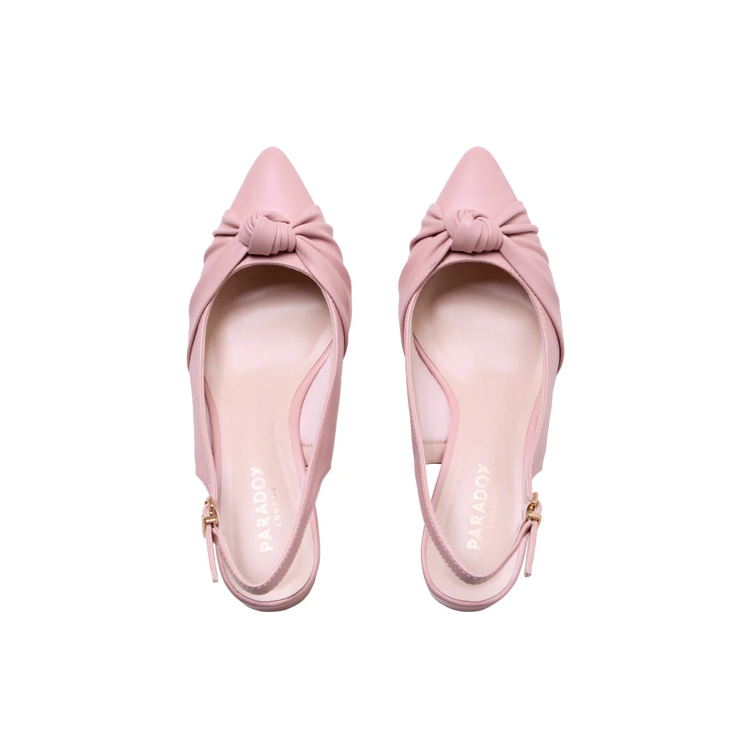 Ilene Block Heel Court Shoes - Image 4