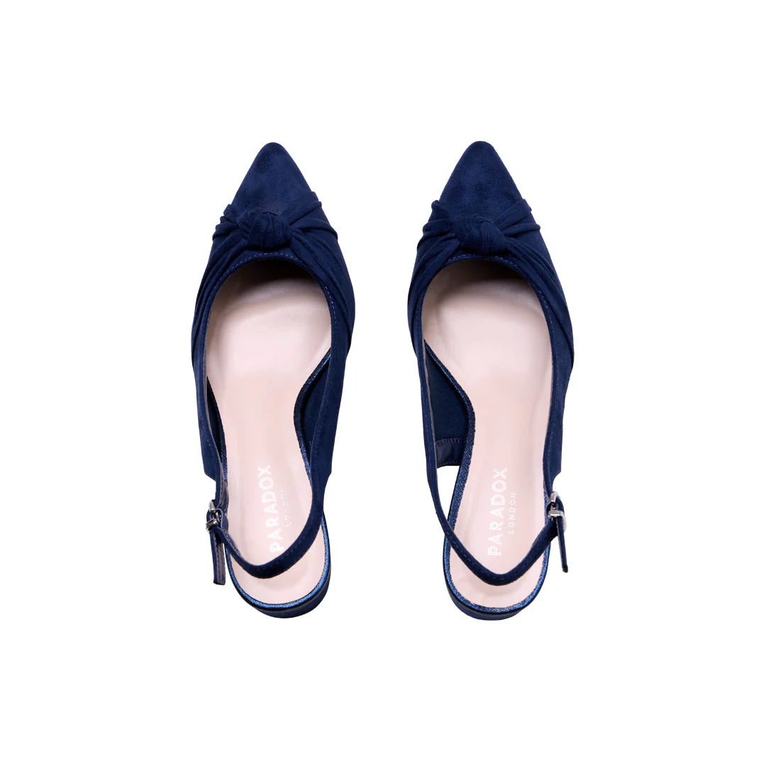 Ilene Block Heel Court Shoes - Image 4