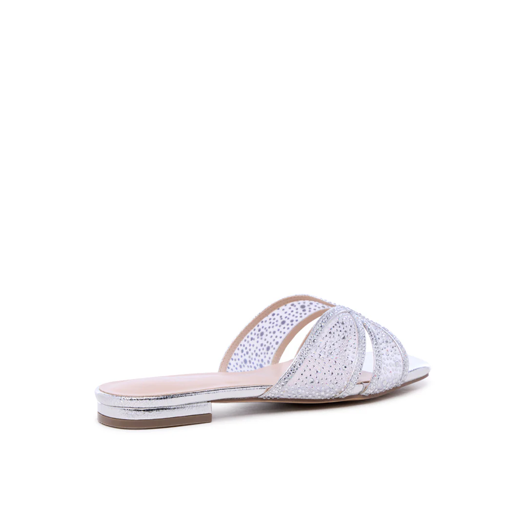 Soleil Wide Fit Diamante Sandals - Image 5