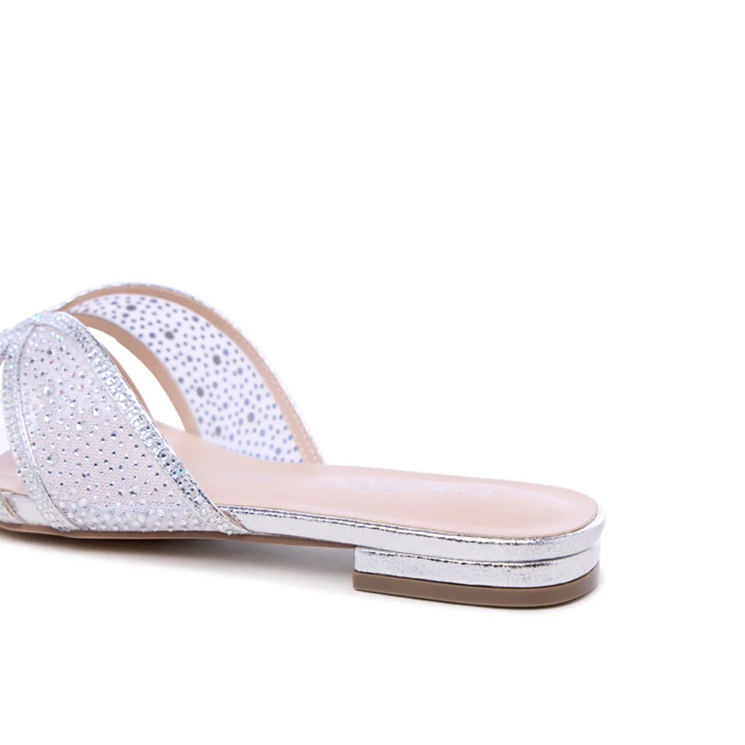 Soleil Wide Fit Diamante Sandals - Image 8