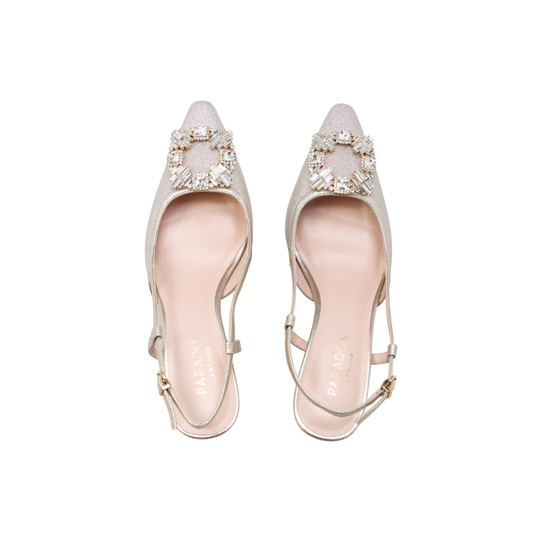 Tara Slingback Heels - Image 4