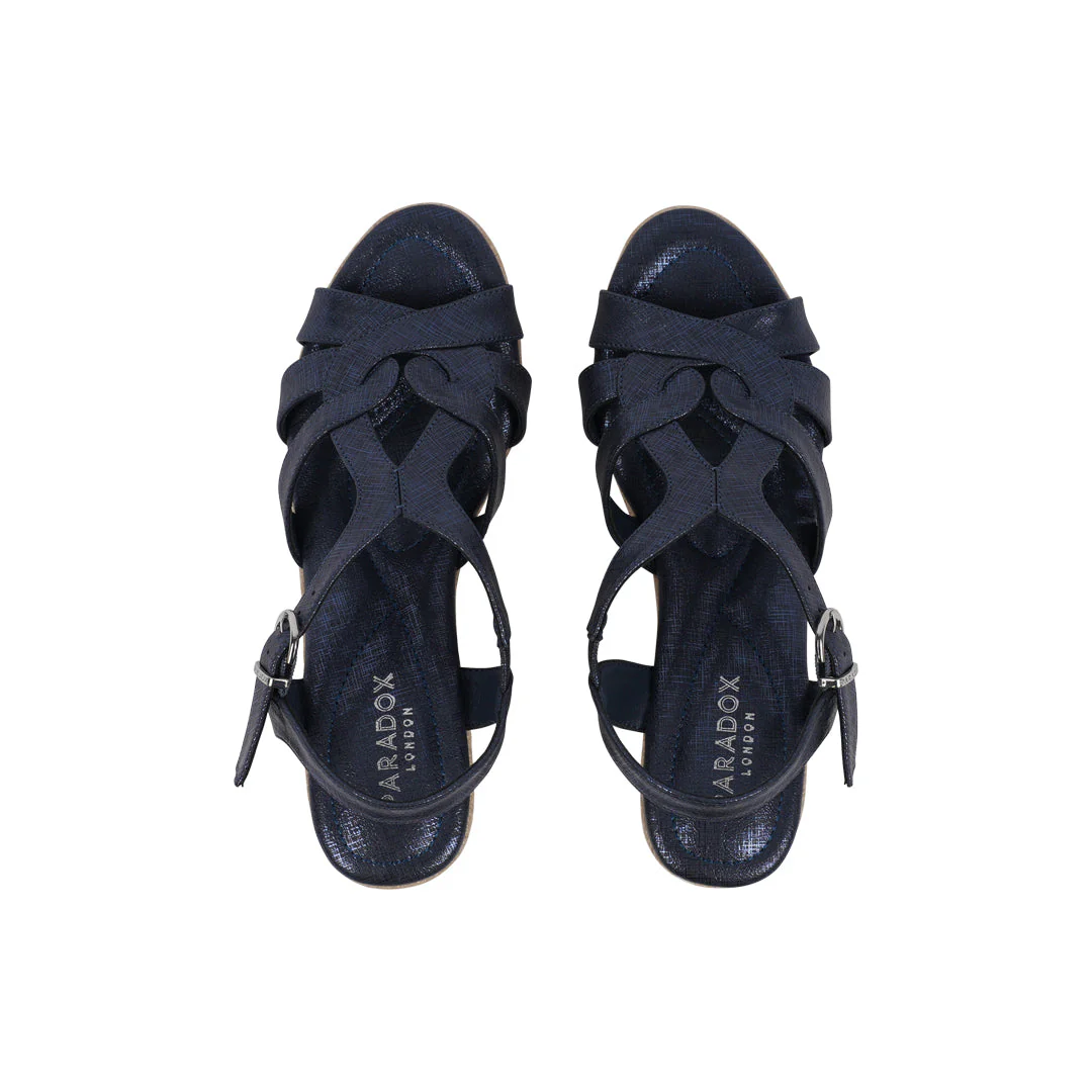 Valerie Wedge Sandals - Image 4