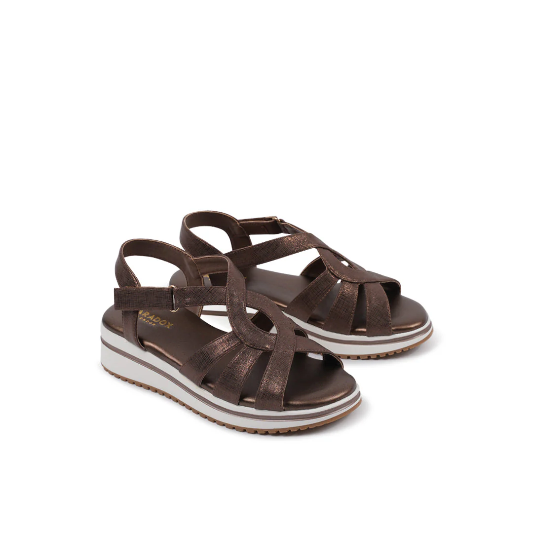 Vera Wedge Sandals - Image 5
