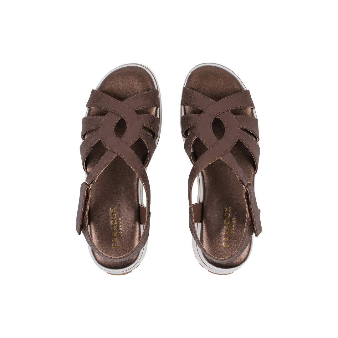 Vera Wedge Sandals - Image 4